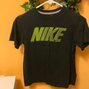 2Nikes Shirts Red/Black Red size L Black M both Boys